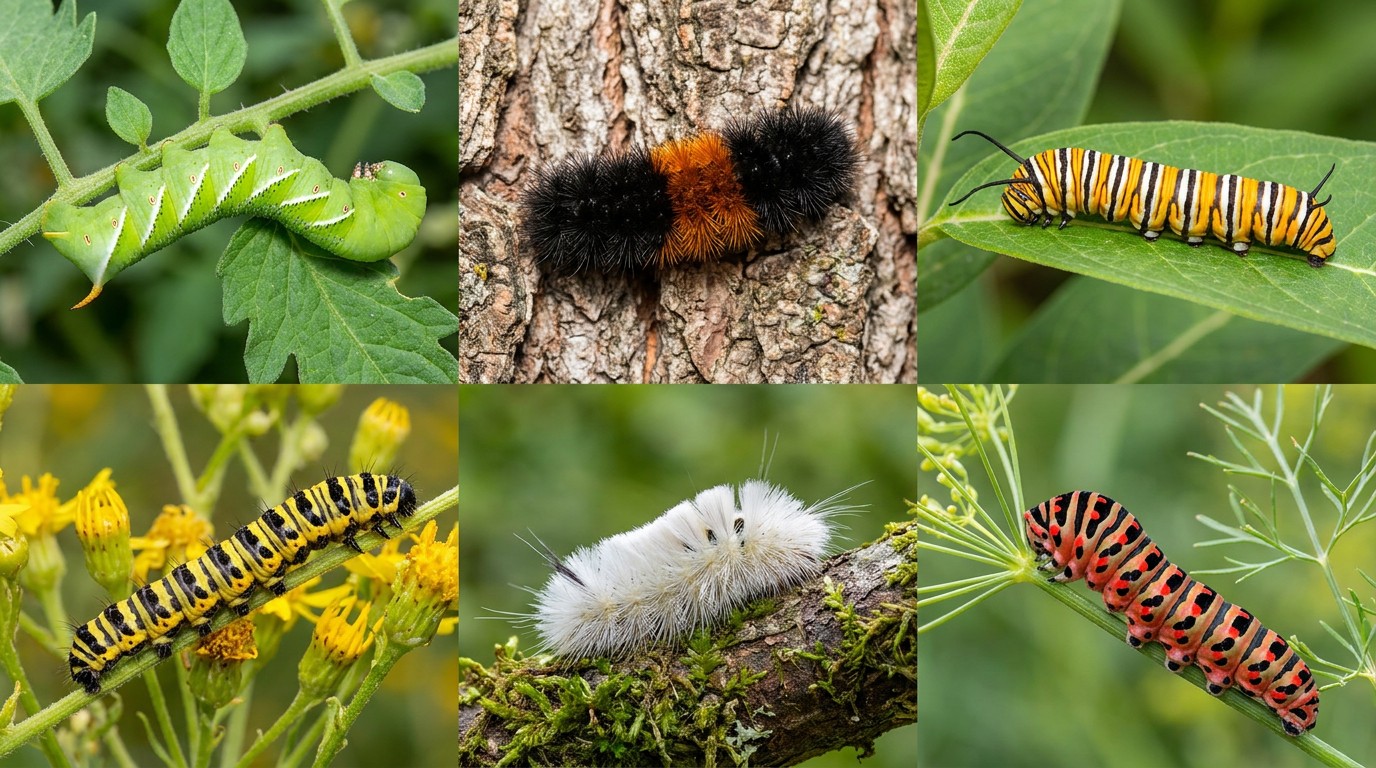 How to Identify Caterpillars by Color and Pattern