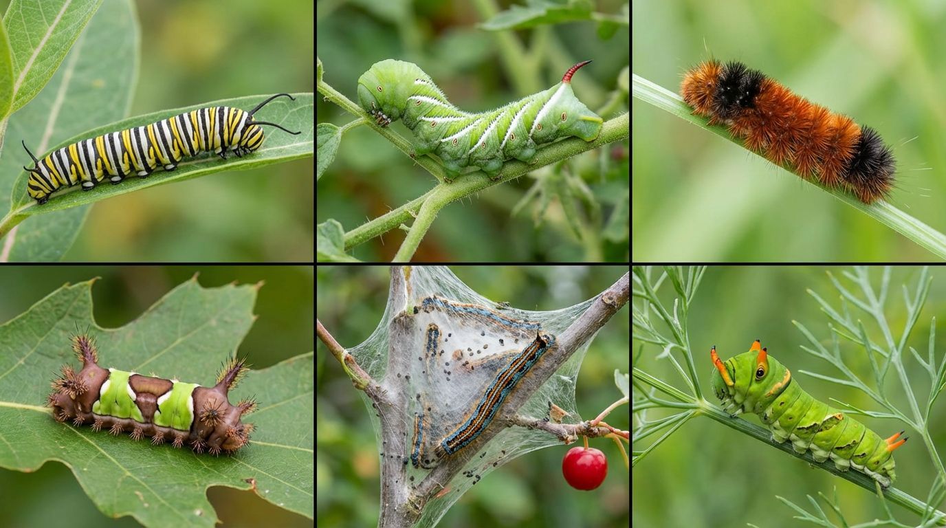 Common Caterpillars You Might Encounter and How to Identify Them