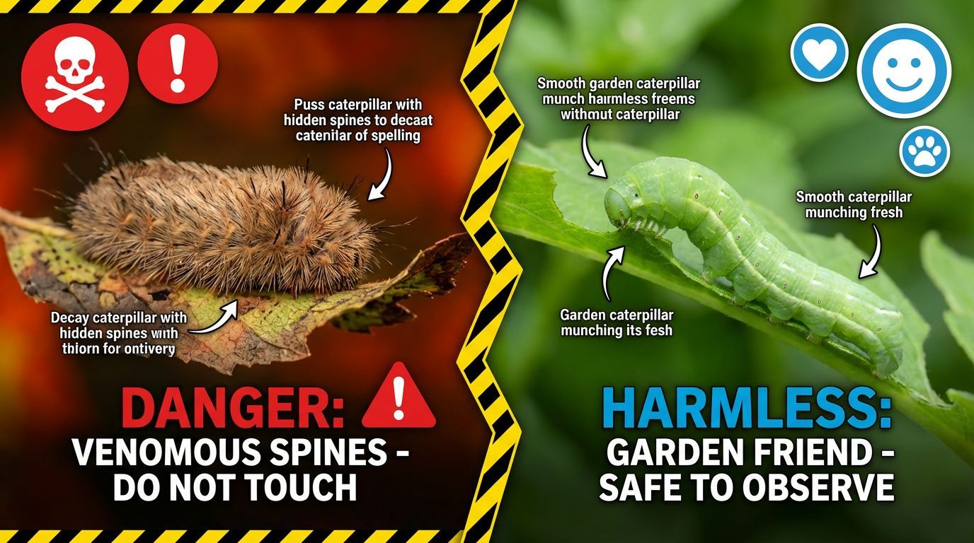 Dangerous vs. Harmless: Knowing the Difference When You Identify This Caterpillar
